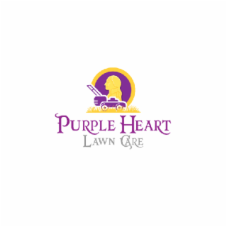PURPLE HEART LAWN CARE logo