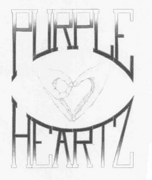PURPLE HEARTZ logo