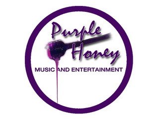 PURPLE HONEY MUSIC AND ENTERTAINMENT logo