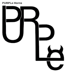 PURPLE HORNS PURPLE logo