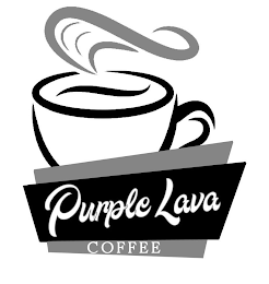 PURPLE LAVA COFFEE logo