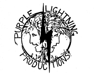 PURPLE LIGHTNING PRODUCTIONS logo