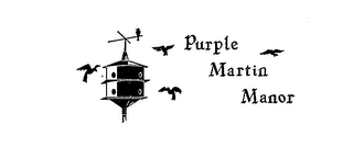PURPLE MARTIN MANOR logo