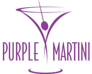 PURPLE MARTINI logo