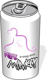 PURPLE MONKEY AN ENERGY DRINK logo