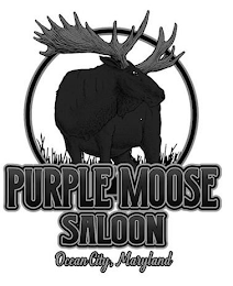 PURPLE MOOSE SALOON OCEAN CITY, MARYLAND logo