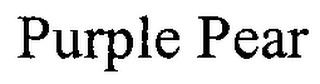 PURPLE PEAR logo