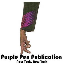 PURPLE PEN PUBLICATION NEW YORK, NEW YORK logo