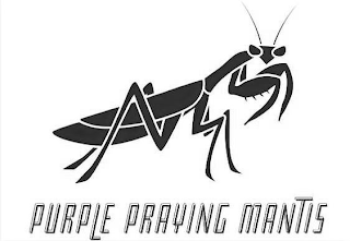 PURPLE PRAYING MANTIS logo