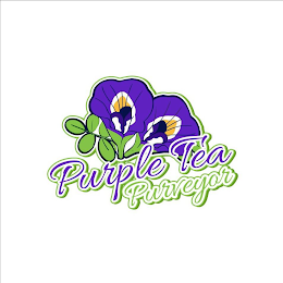 PURPLE TEA PURVEYOR logo
