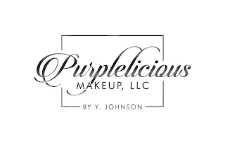 PURPLELICIOUS MAKEUP, LLC BY Y. JOHNSON logo
