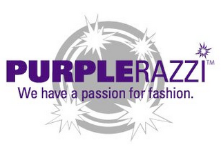 PURPLERAZZI WE HAVE A PASSION FOR FASHION. logo