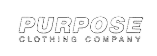 PURPOSE CLOTHING COMPANY logo