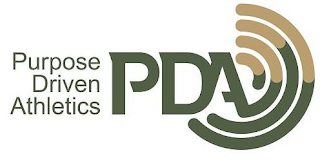 PURPOSE DRIVEN ATHLETICS PDA logo