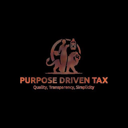 PURPOSE DRIVEN TAX QUALITY, TRANSPARENCY, SIMPLICITY logo
