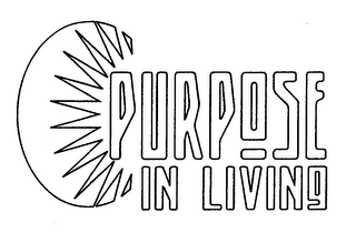 PURPOSE IN LIVING logo