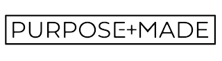 PURPOSE+ MADE logo