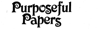 PURPOSEFUL PAPERS logo