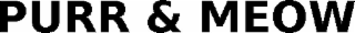 PURR & MEOW logo