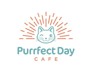 PURRFECT DAY CAFE logo