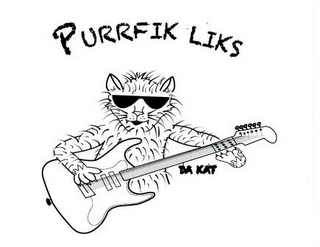 PURRFIK LIKS DA KAT logo