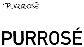 PURROSÉ logo