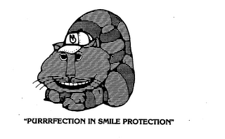 "PURRRFECTION IN SMILE PROTECTION" logo