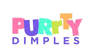 PURRTY DIMPLES logo