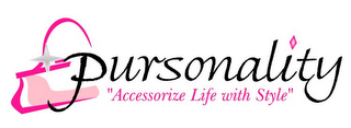 PURSONALITY "ACCESSORIZE LIFE WITH STYLE" logo