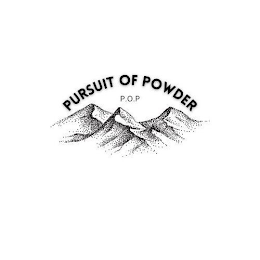 PURSUIT OF POWDER P.O.P logo