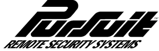 PURSUIT REMOTE SECURITY SYSTEMS logo