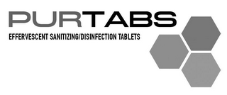 PURTABS EFFERVESCENT SANITIZING / DISINFECTION TABLETS logo