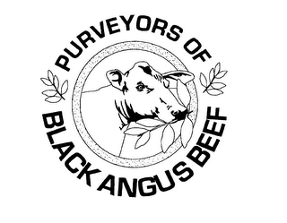 PURVEYORS OF BLACK ANGUS BEEF logo