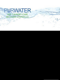 PURWATER LAUNDRY-CARE H2O RECOVERY SYSTEM logo