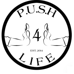P.U.S.H 4 EST. 2014 LIFE logo