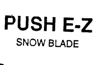 PUSH E-Z SNOW BLADE logo