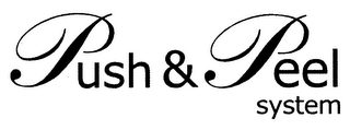 PUSH & PEEL SYSTEM logo