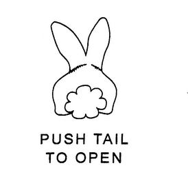 PUSH TAIL TO OPEN logo