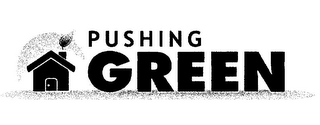 PUSHING GREEN logo