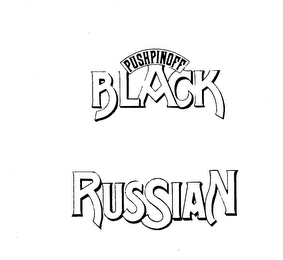 PUSHPINOFF BLACK RUSSIAN logo