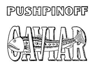 PUSHPINOFF CAVIAR logo
