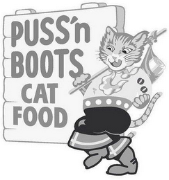 PUSS' N BOOTS CAT FOOD logo