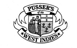 PUSSER'S OF THE WEST INDIES logo