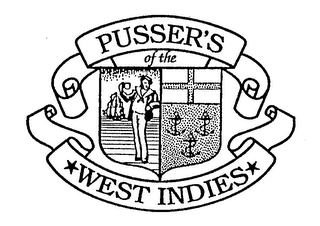 PUSSER'S OF THE WEST INDIES logo