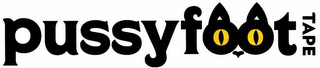 PUSSYFOOT TAPE logo
