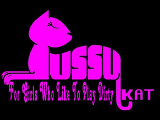 PUSSYKAT FOR GIRLS WHO LIKE TO PLAY DIRTY logo