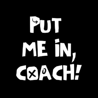PUT ME IN, COACH! logo