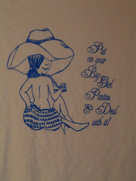 PUT ON YOUR BIG GIRL PANTIES & DEAL WITH IT logo