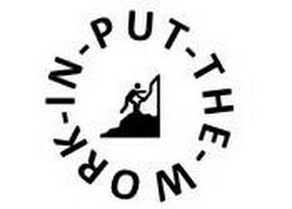 PUT - THE - WORK - IN