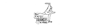 PUT YOUR DRAWERS ON ROLLERS logo